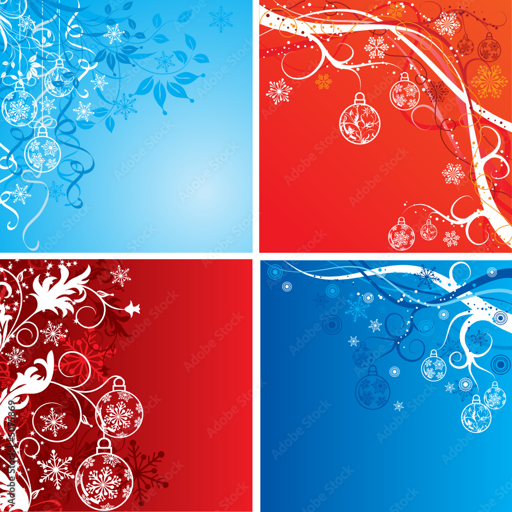 Christmas background with baubles, vector illustration Christmas background with baubles, vector illustration