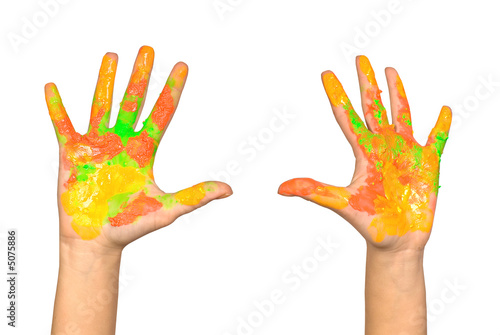 Children's hands