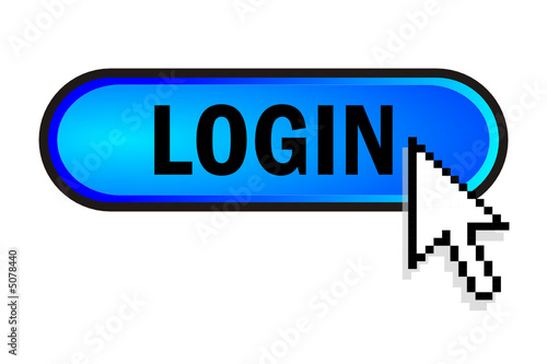 login-button mauszeiger  