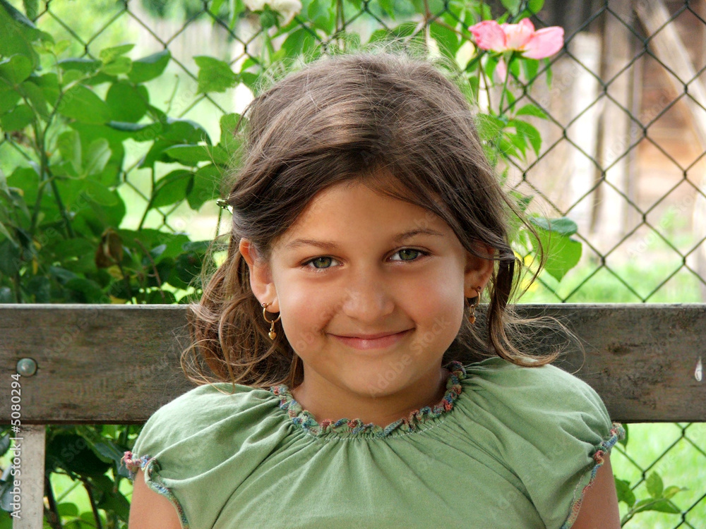 Sonrisa timida