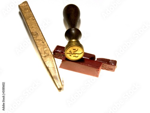 Wax Seal With Candle