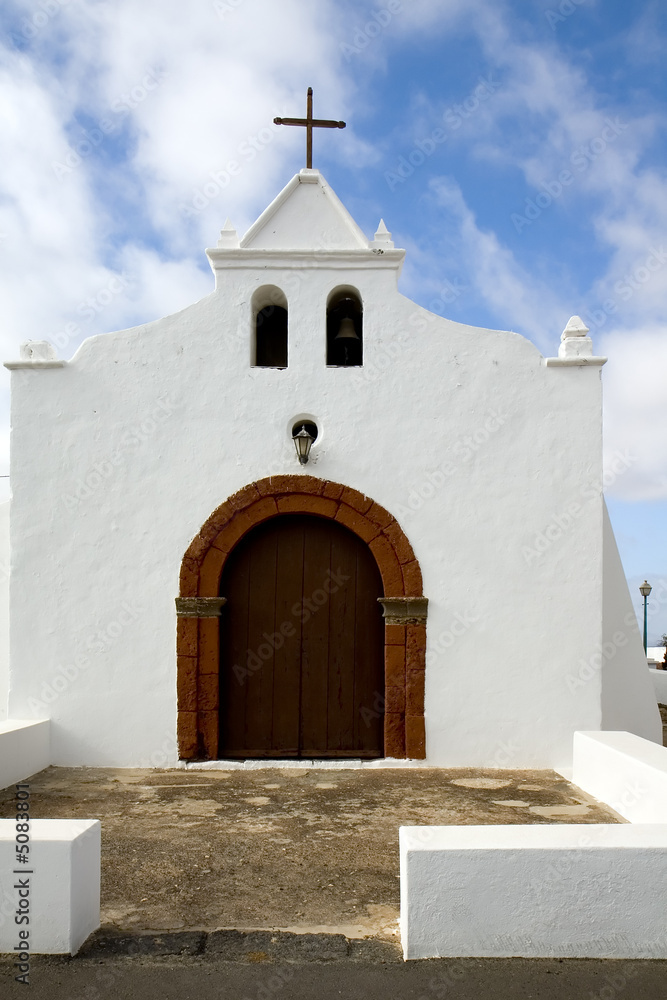 Nuestra Señora del Socorro church in Tiagua, Lanzarote