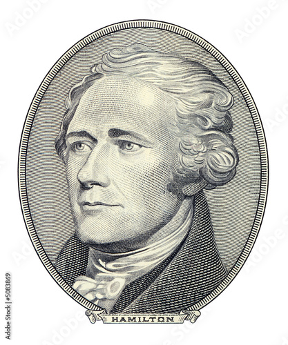 Portrait of Alexander Hamilton photo