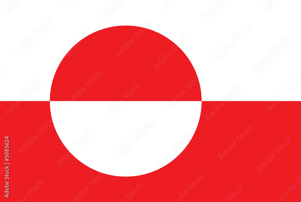 Fahne Grönland Fahne Grönland