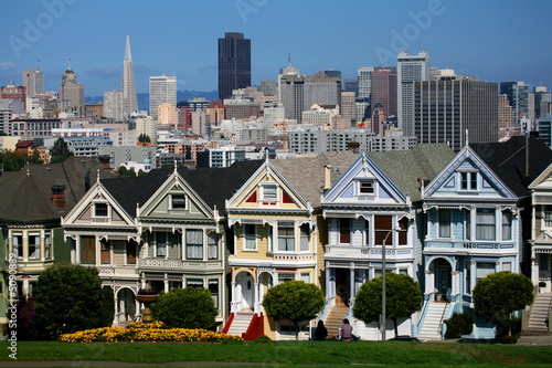 Most famous view of San Francisco