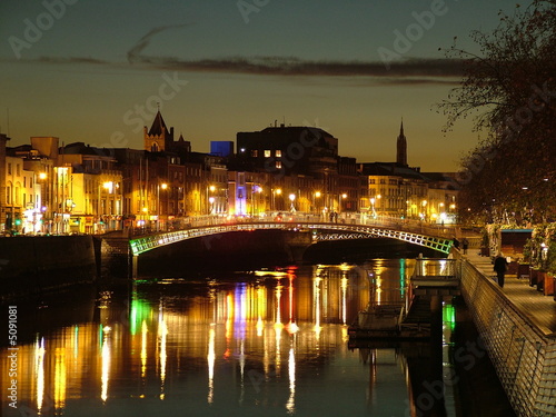 Fototapeta Ha'penny Bridge, Dublin