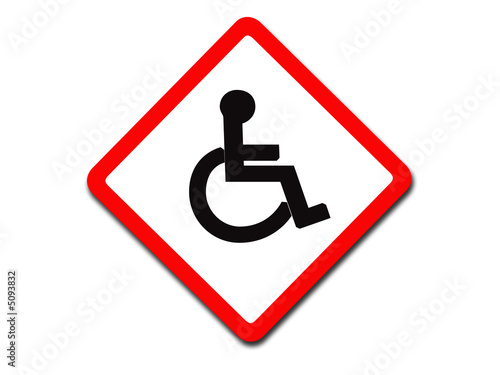 Wheelchair sign