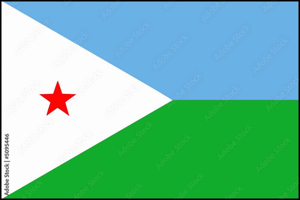 Drapeau de djibouti