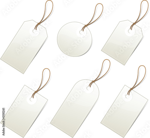 étiquettes vectorielles, facilement modifiables