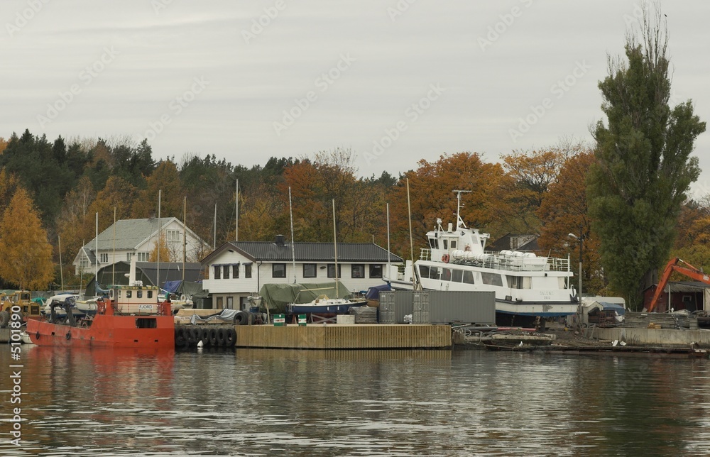 Fototapeta premium Maintenance slip. 