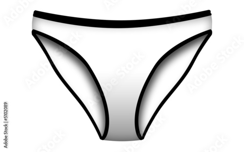 Tapety artystyczne White Panties