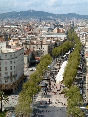 La Rambla, Barcelona, Spain