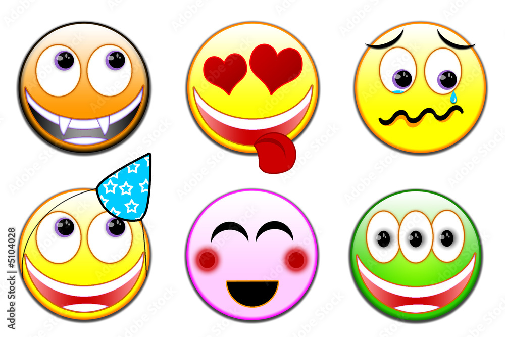 Emoticones - Smileys - série 2
