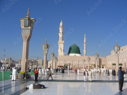 Holly mosque in Medina photo