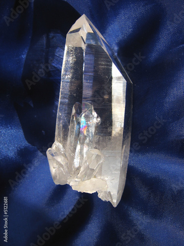 Natural crystal quartz