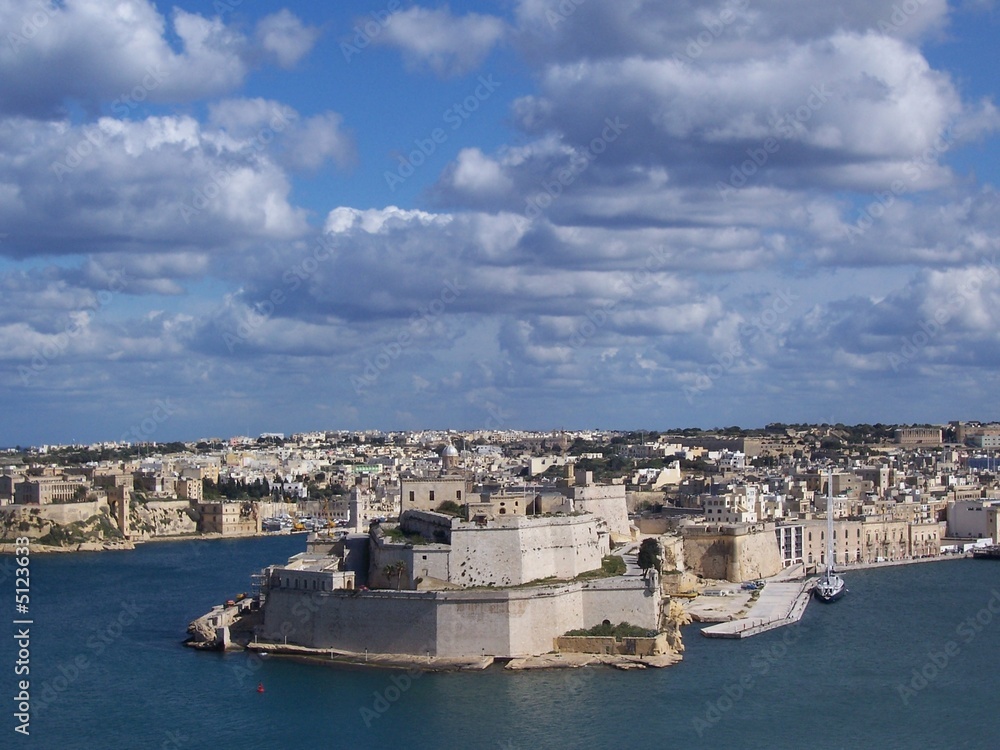 Malta - The Three Cities - Vittoriosa - Fort St. Angelo Malta - The Three Cities - Vittoriosa - Fort St. Angelo