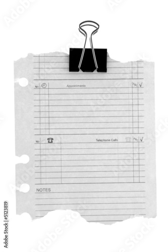diary page