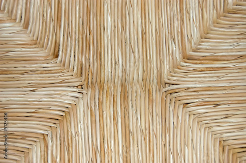 Straw seat texture