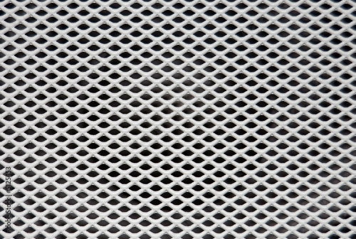 Painted metal speaker grille