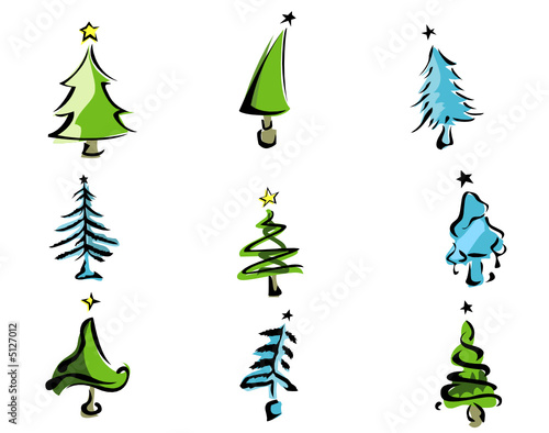 Christmas Tree Icons