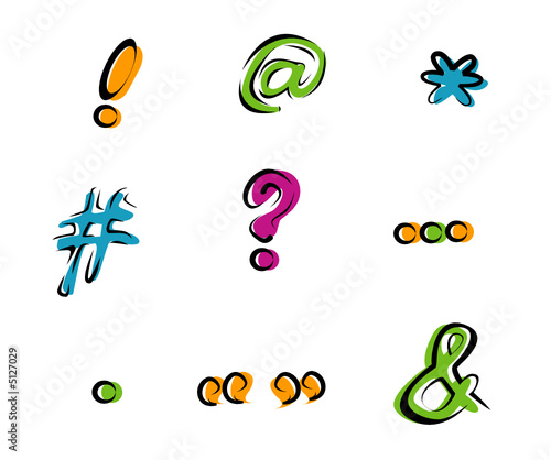 Marks and Signs Icons