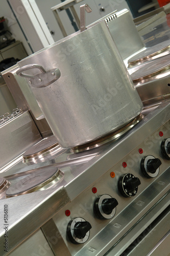Professional industrial kitchen