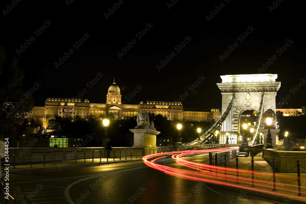 Obraz premium Budapest at night