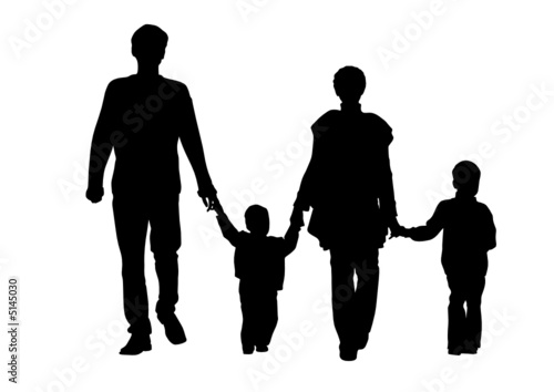 vector family of four