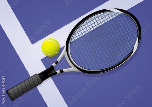 Tennis sur synthétique