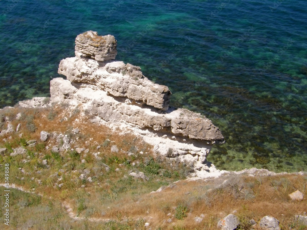 sea coast. The western Crimea. Tarhankut