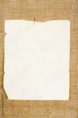 Sheet of a clean paper