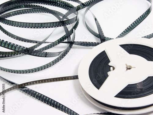 tangle of old film strip