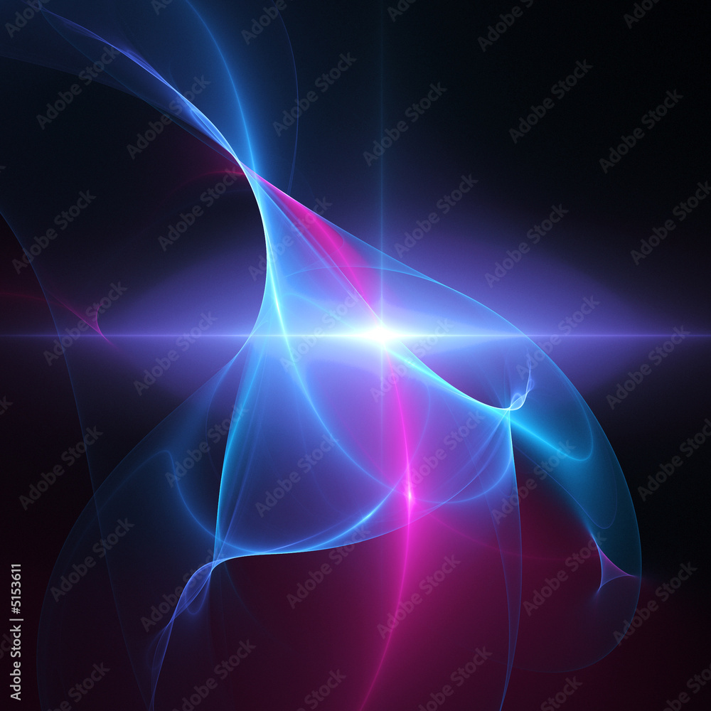 Fototapeta premium space rays star