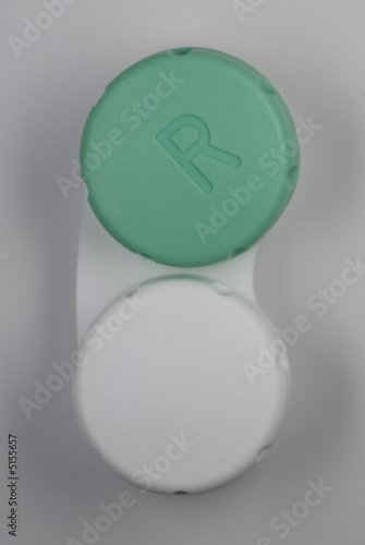Obraz w ramie Contactlens container