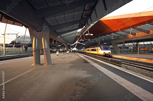 New trainstation Bijlmer in Amsterdam Holland photo
