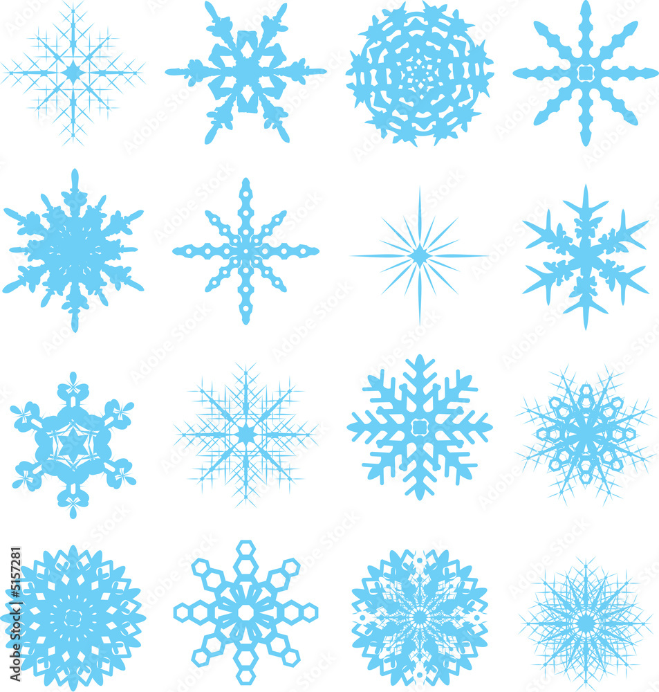 snowflake variation snowflake variation
