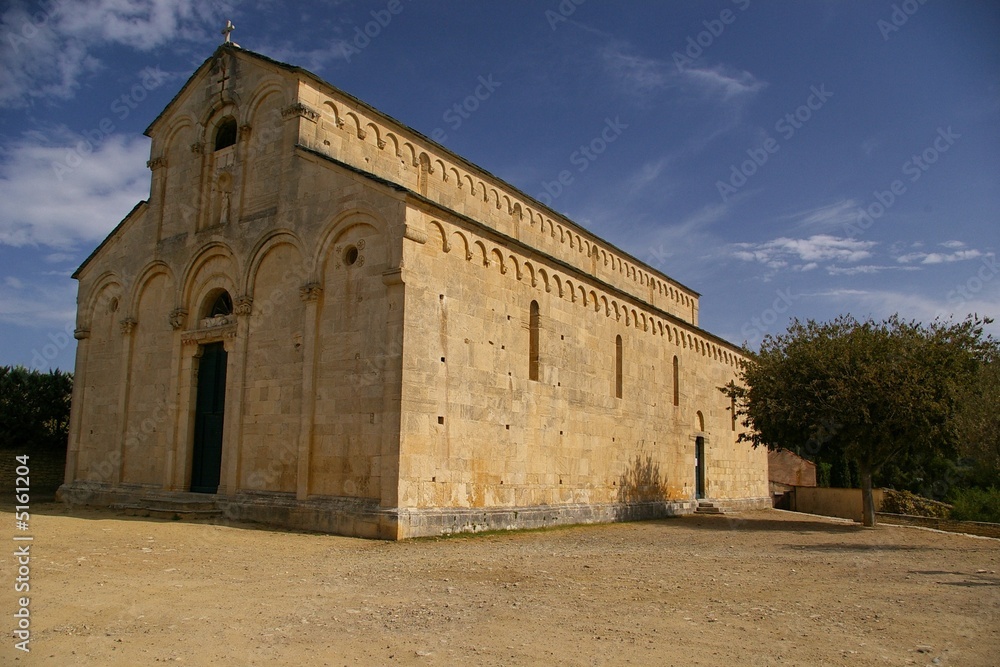 Fototapeta premium Cathédrale du Nebbio à Saint-Florent