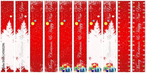Biglietti auguri natale rossi