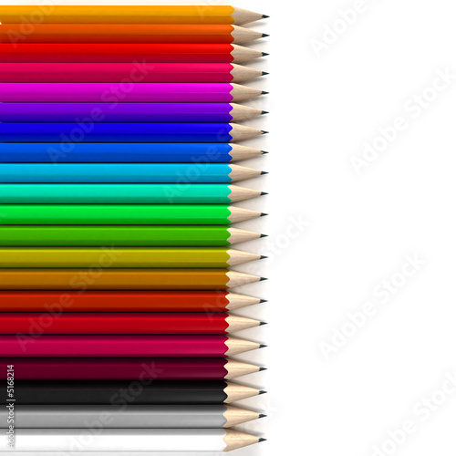 crayon color line