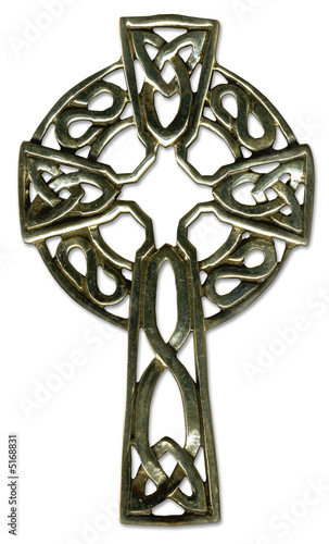 Celtic Cross with clipping path