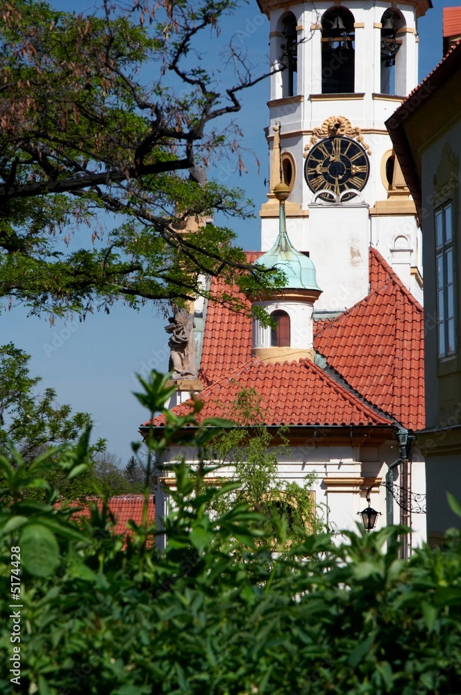 Obraz premium Loreta. It is a large loreto (a pilgrim place) in Praque