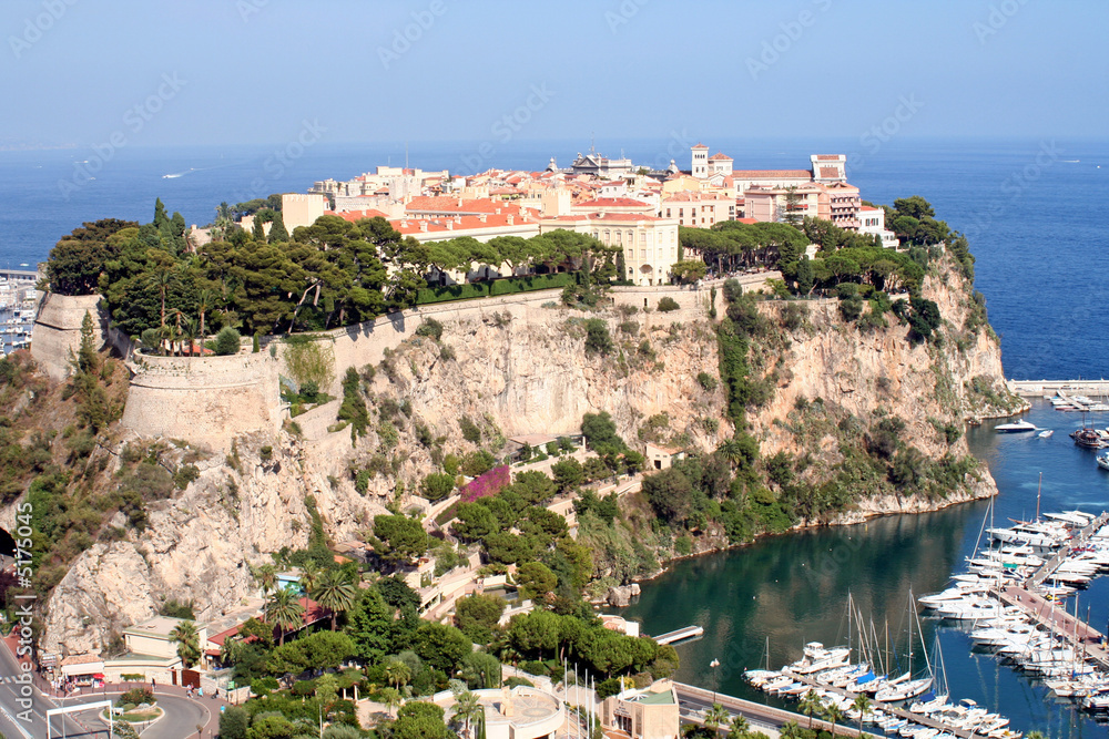 Le rocher de Monaco