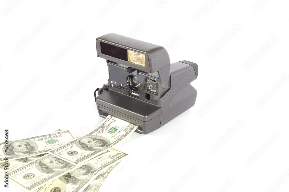 Old instant film camera making money Old instant film camera making money