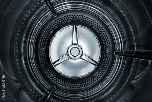 Inside the dryer