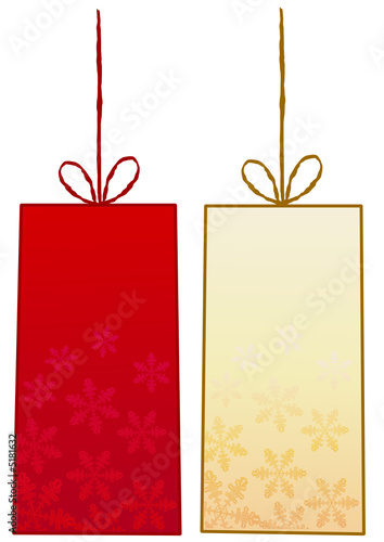 Etiquettes de cadeau