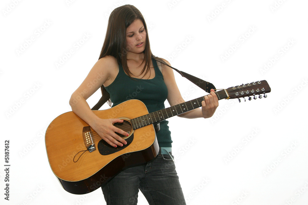 Teen guitarist Teen guitarist