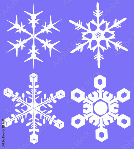 flocons de neige