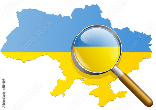Etude de l'Ukraine (Drapeau)