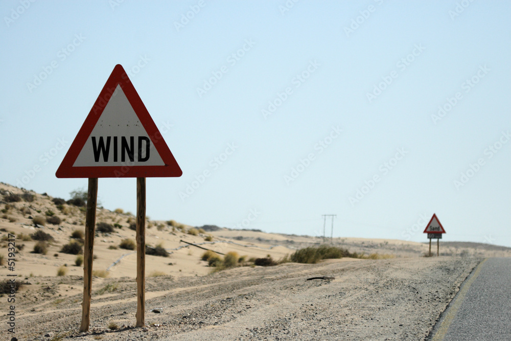 Fototapeta premium Wind und Sand