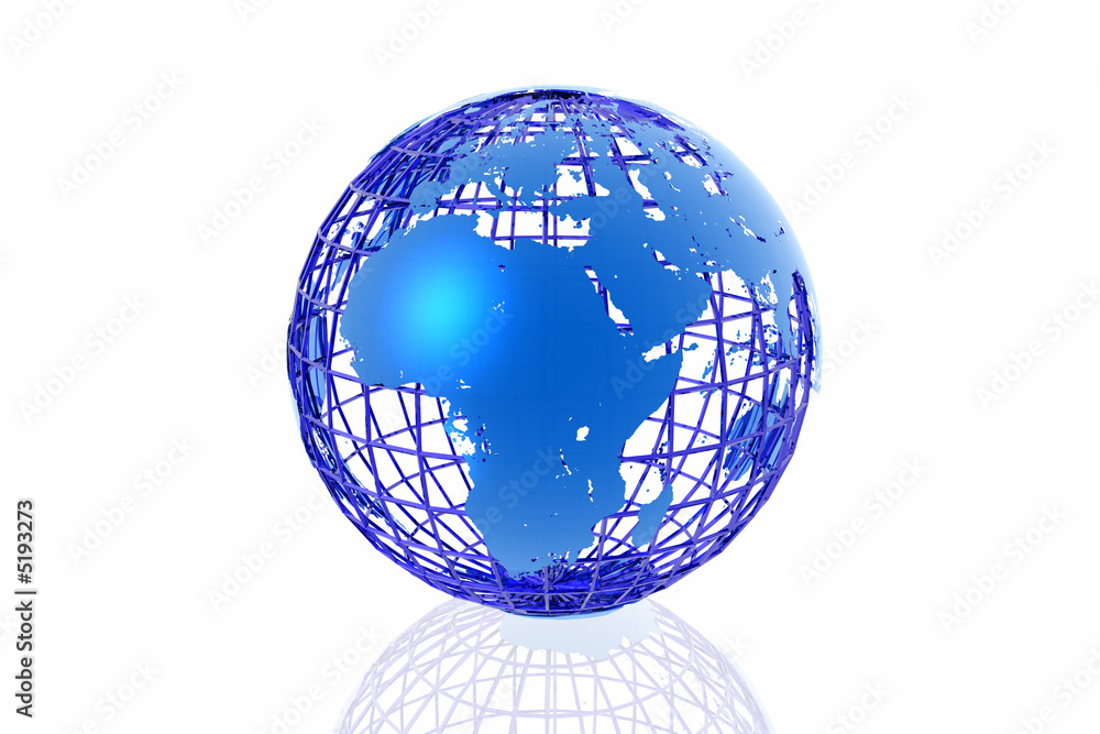 earth isolated in white background earth isolated in white background